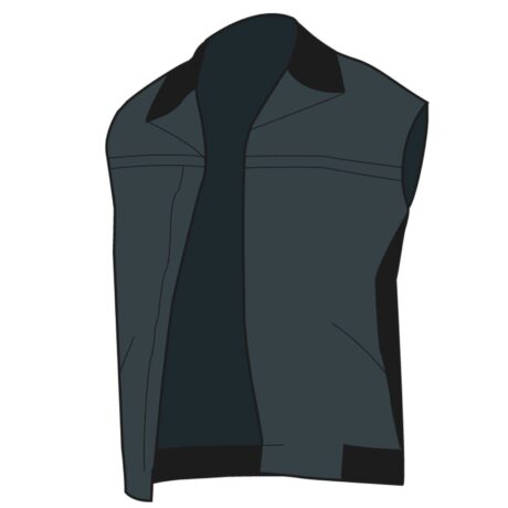 Kübler Wetterweste, anthrazit/schwarz Gr.XXL