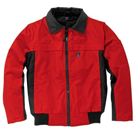 Kübler Pilotenjacke Weather-Dress Inno Plus- mittelrot/schwarz Gr. 3XL