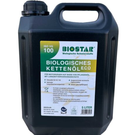 Biologisches Kettenöl Vis 100 ECO 5 Liter Kanister