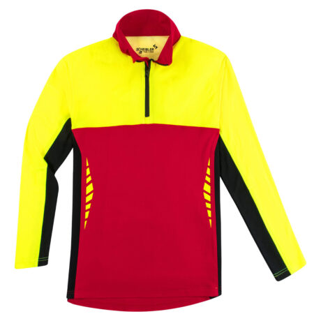 Woodcreek Forstshirt rot/schwarz/gelb